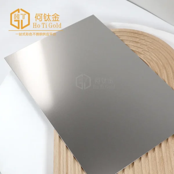 sandblasted sliver shiny afp stainless steel sheet