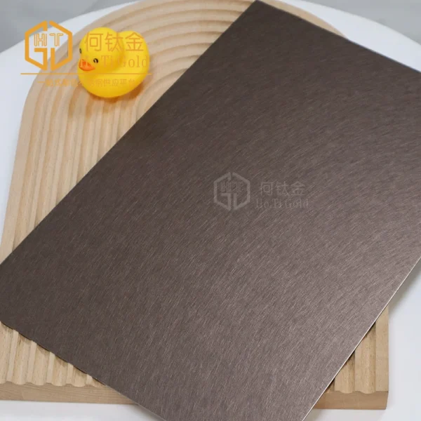 vibration brown matt afp stainless steel sheet