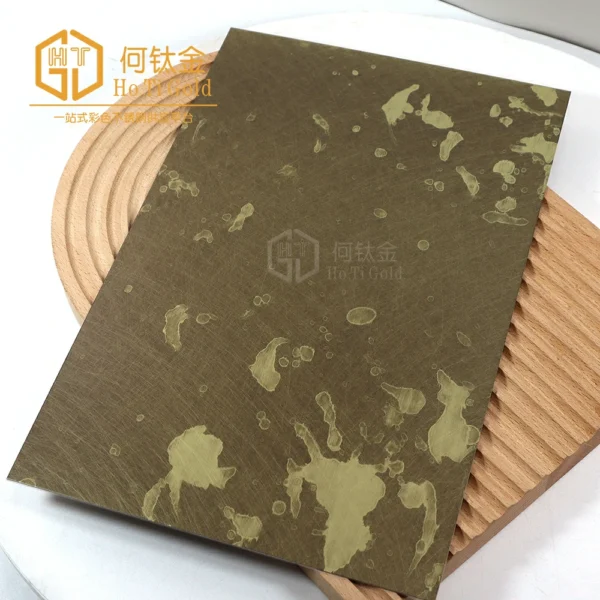 archaize hl antique bronze b stainless steel sheet