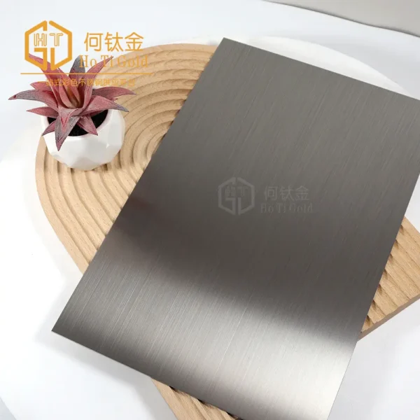 hairline grey matt afp stainless steel sheet