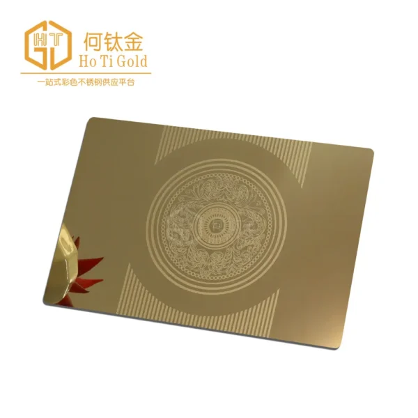 elevator decorative sheet mirror titanium c